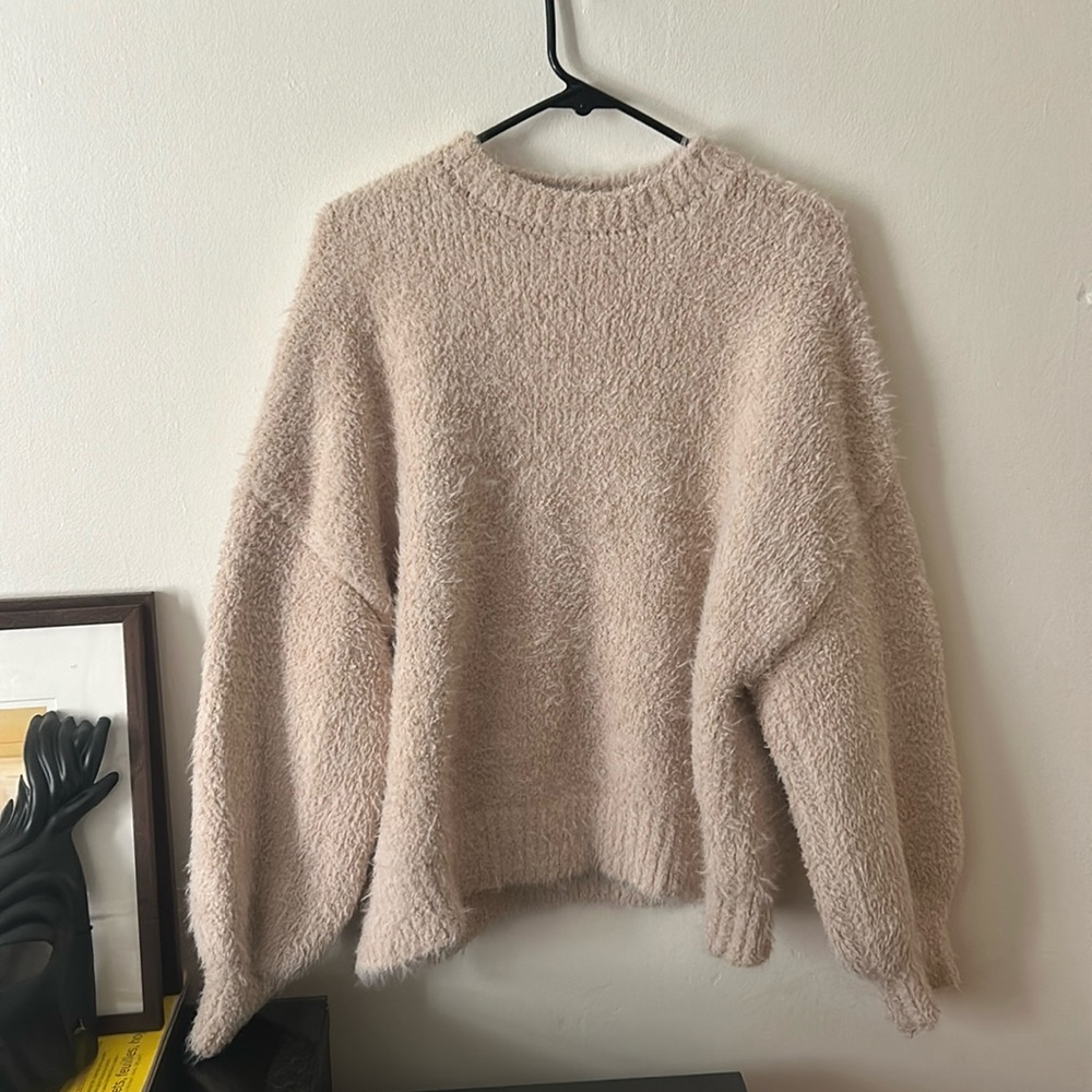 ZARA oversized pullover sweatshirt SIZE M
